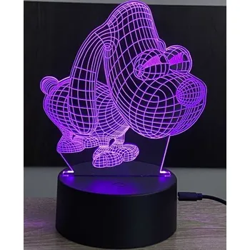 Lampička HOME OUTLET 3D stolní lampa DD-068