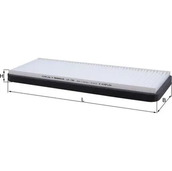 Ventilátor topení a klimatizace Filtr, vzduch v interiéru KNECHT LA 196