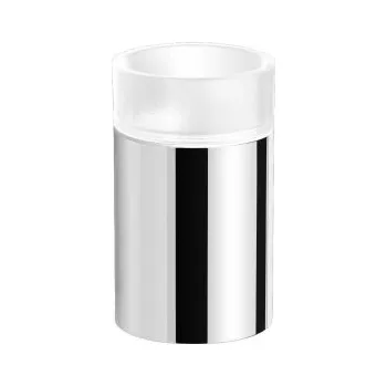 Langberger LESINA pohárek, sklo, matný chrom