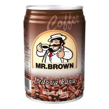 Energetický nápoj Ledová káva Mr. Brown - coffee, 24x 0,24 l