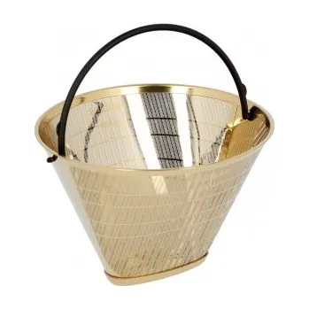 Filtr do kávovaru Moccamaster Gold Filter 1x4 Zip Premium - kovový filtr
