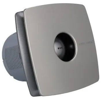 Klimatizace Cata X-MART 10 T axiální ventilátor 100 mm, nástěnný/stropní/do okna, s časovačem a zpětnou klapkou, nerez