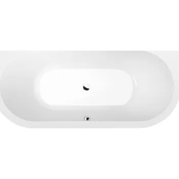 Vana Polysan VIVA D nástěnná akrylátová vana 175x80x47cm, bílá - 89119