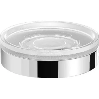 Dávkovač mýdla Langberger LESINA mýdlenka, matné sklo, chrom