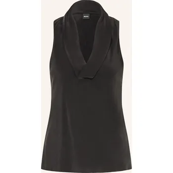 Dámská halenka Boss Dámská Hedvábná Halenka Bolaru, černá, 40