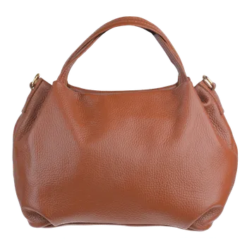 Kabelka NovaKabelka.cz Kožená italská crossbody kabelka Tea Marrone Chiaro