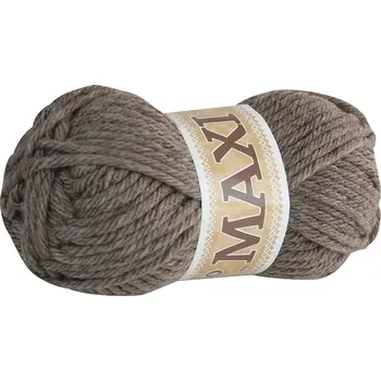 Příze Příze Jumbo maxi 914 přírodní hnědá