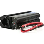 Měnič napětí 12V-230V 800/1600W, Geko G17006