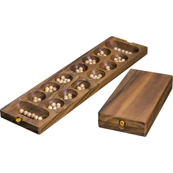 Desková hra Philos Mankala rozkládací Samena wood (Philos 6303)
