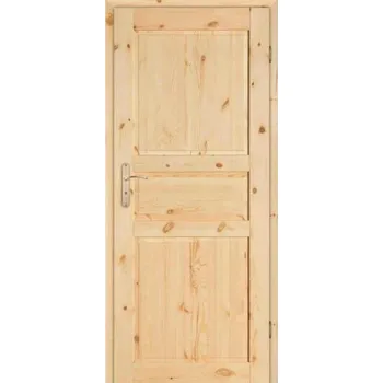 Interiérové dveře ArchoD Dřevěné dveře sukaté z borovice SK Country 3K