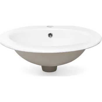 Umyvadlo Multi Zápustné umyvadlo Eur 51x45,5 cm otvor pro baterii uprostřed 1791NEW