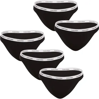 Kalhotky 5PACK dámské kalhotky Calvin Klein černé (QD5208E-UB1) 3XL QD5208E-UB1 Možnost vrácení zboží ZDARMA do 120 dnů!