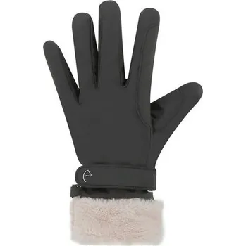 Jezdecké rukavice Jezdecké zimní rukavice Equithéme Valois AW 25/26, černé - vel. S