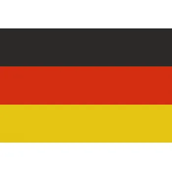 Vlajka Samolepka - vlajka Německo - 6 x 4 cm