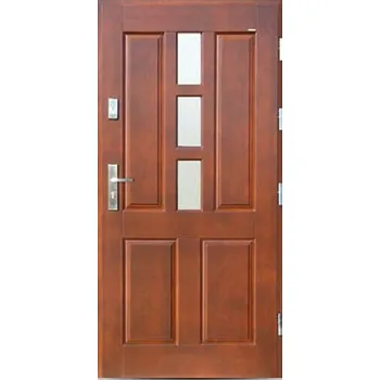 Vchodové dveře ArchoD Venkovní vchodové dřevěné dveře Masivní D-55
