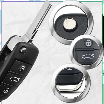 Camerazar Pouzdro dálkového ovladače s klíčem 3 tlačítka pro AUDI A3 A4 B7 A6 C6 A8