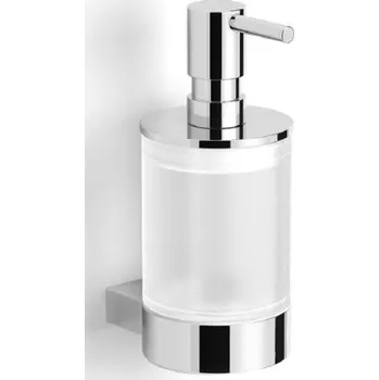 Dávkovač mýdla Langberger LESINA dávkovač tekutého mýdla, nástěnný, matné sklo, chrom