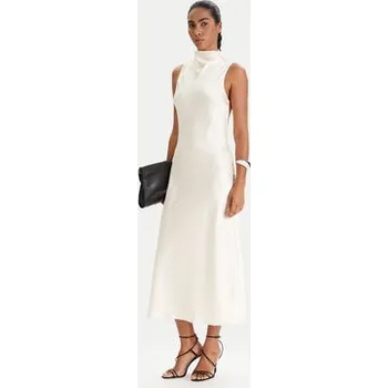 Dámské šaty Patrizia Pepe Koktejlové šaty 8A1627/A269-W409 Écru Regular Fit 46