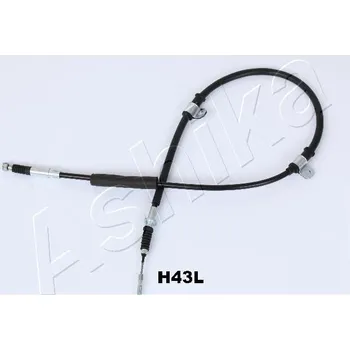 Brzdový systém Tažné lanko, parkovací brzda ASHIKA 131-0H-H43L