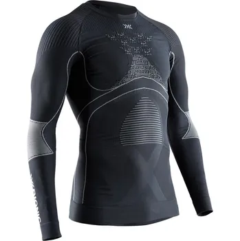X-BIONIC® ENERGY ACCUMULATOR 4.0 Shirt Round Neck LG SL Men Charcoal / Pearl Grey