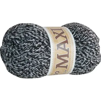 Příze Příze Jumbo maxi 901906 černošedá