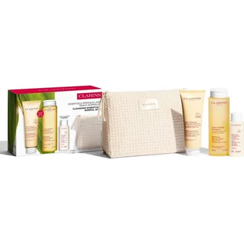 Clarins Cleansing Essentials Clarins Cleansing Hydrating Gentle Foaming Cleanser čisticí pěna s hydratačním účinkem 125 ml + Clarins Cleansing Hydrating Toning Lotion hydratační tonikum pro normální až suchou pleť 200 ml + Clarins Cleansing Velvet Cleansi