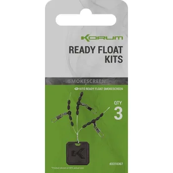 3ks - Gumové Zarážky Korum Smokescreen Ready Float Kits