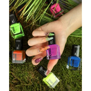 Lak na nehty emi Neonový lak na razítkování Cheshire #W6, 9 ml.