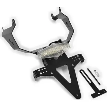 Autodíl HSM Držák SPZ HONDA CBR600RR 07-12, nastavitelný, černý, s držákem odrazky