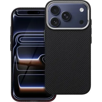 Náhradní kryt pro mobilní telefon Kryt pouzdra Kevlar s MagSafe iPhone 17 Black
