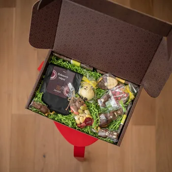 Čokoláda Velikonoční krabice plná čokolády