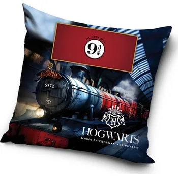 Polštář Povlak na polštářek Harry Potter Expres do Bradavic
