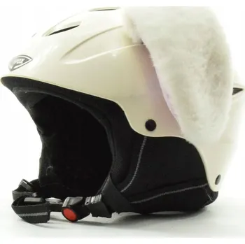 Velforia Nalepovací uši na lyžařskou helmu – Králíček (bílé)