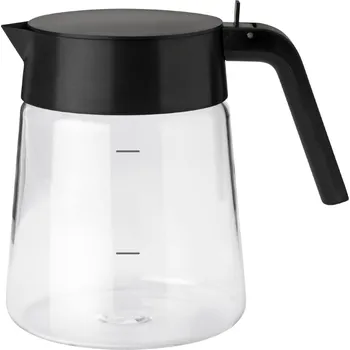 Kávovar Servírovací konvice NOHR 1,2 l, černá, sklo, Stelton