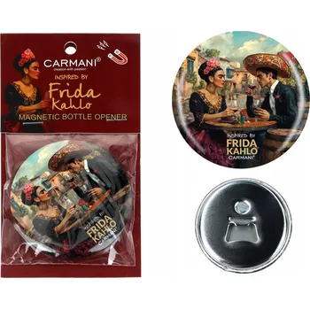 Otvírák OTVÍRÁK NA LAHVE S MAGNETEM FRIDA KAHLO KUCHYŇSKÝ GADGET DEKORACE