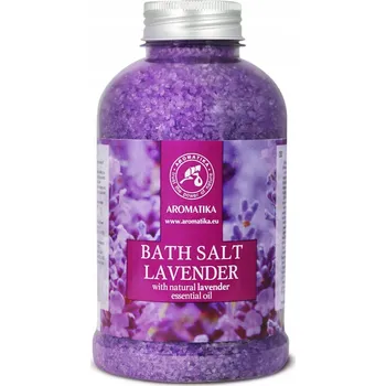 Koupelová sůl Sůl do koupele Levandule 600g Mořská 100% Přírodní