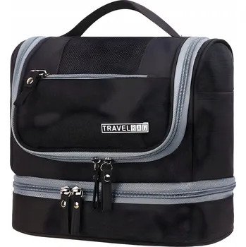 Kosmetická taška Cestovní kosmetická taška s háčkem KS - 39248 - Černá KP-39248