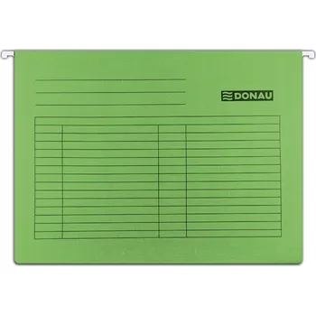 Závěsná složka DONAU A4 230 g/m² zelená