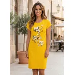 Dámské šaty ALTISPORT ALW179178 ŽLUTÁ S