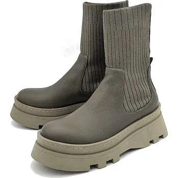 Dámská zimní obuv Dámské kotníkové boty 51C0860 ARTIKER olivová Barva: oliva, Velikost: 38