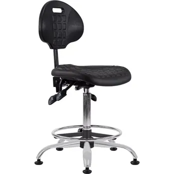 Antares Antistatická židle 1291 PU ASYN C antistatic ESD - (vysoký píst 1253, kruh pod nohy 1906)