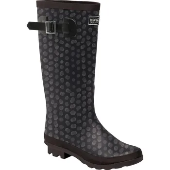 Dámská obuv Holínky Regatta BlkAnimalPrt 1008345 6 (39)