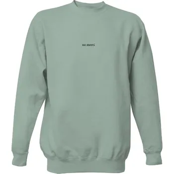 Pánská mikina Mikina bez kapuce Unisex s potiskem No Merci pánské