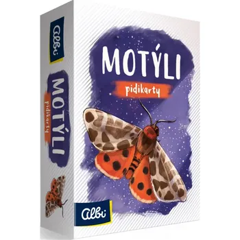 Dřevěná hračka ALBI Pidikarty - Motýli