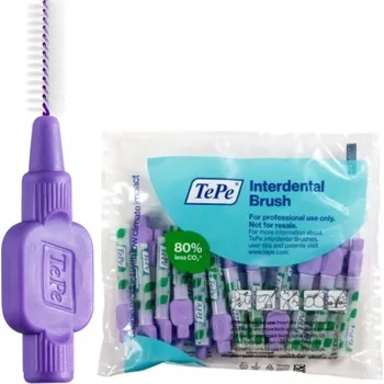 Zubní kartáček TEPE Mezizubní kartáčky 1,1mm fialový 25ks