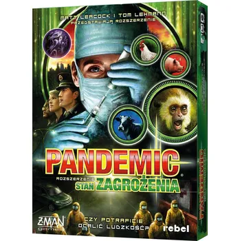 Desková hra Desková hra Pandemic: Stav ohrožení (nová edice) Rebel