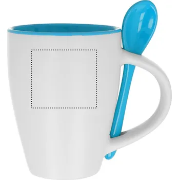 autodráha Šálek se lžičkou Tamponový tisk (max. 4 barvy, 40x45mm) 4 barvy 20 RIGHT HANDED