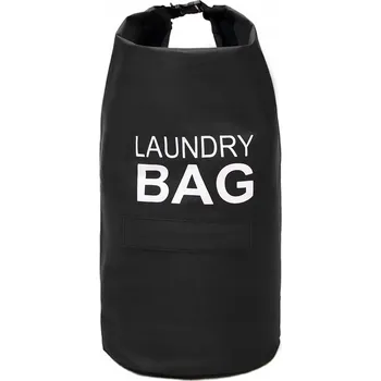 Koš na prádlo IHOMAGIC Koš na prádlo 71L Skládací s uchem Černý