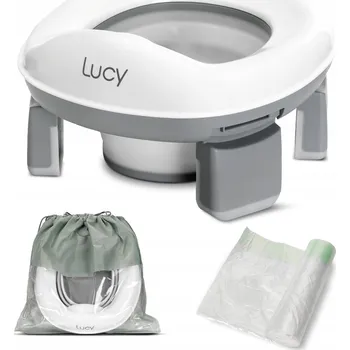 WC sedátko Nočník opakovaně použitelný Lorelli šedý