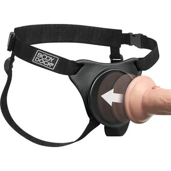 Připínací penis Body Dock Original strap&amp;amp;#45;on postroj